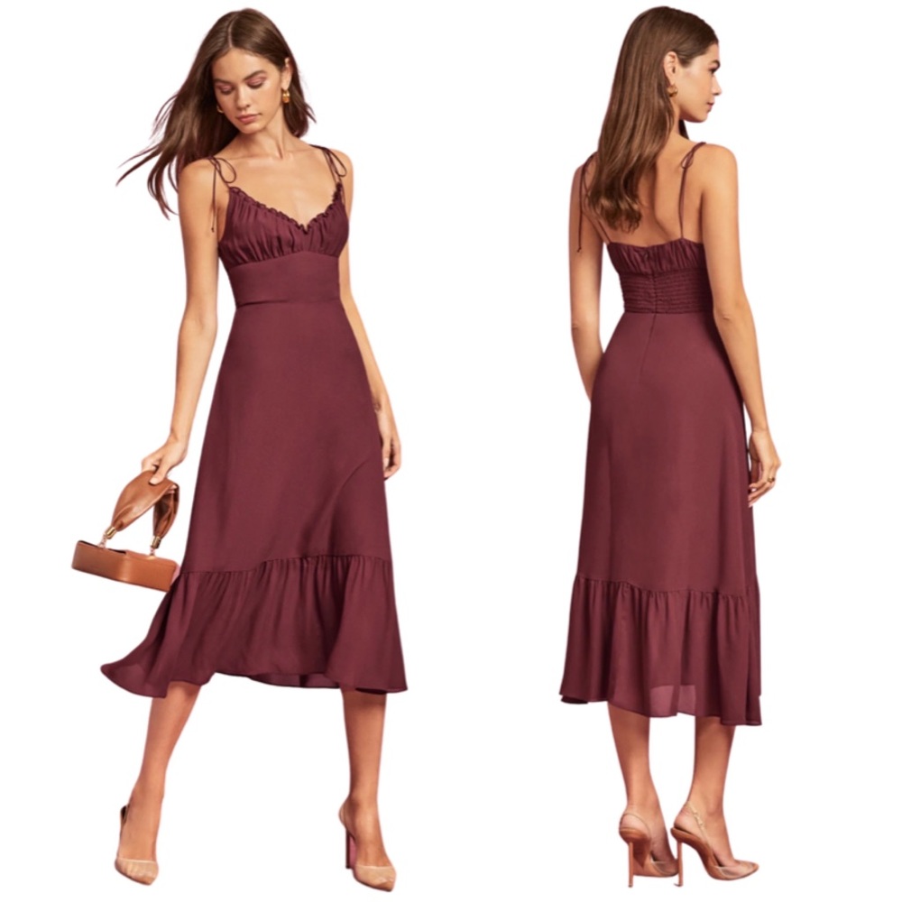 Reformation "Embry" Midi Dress